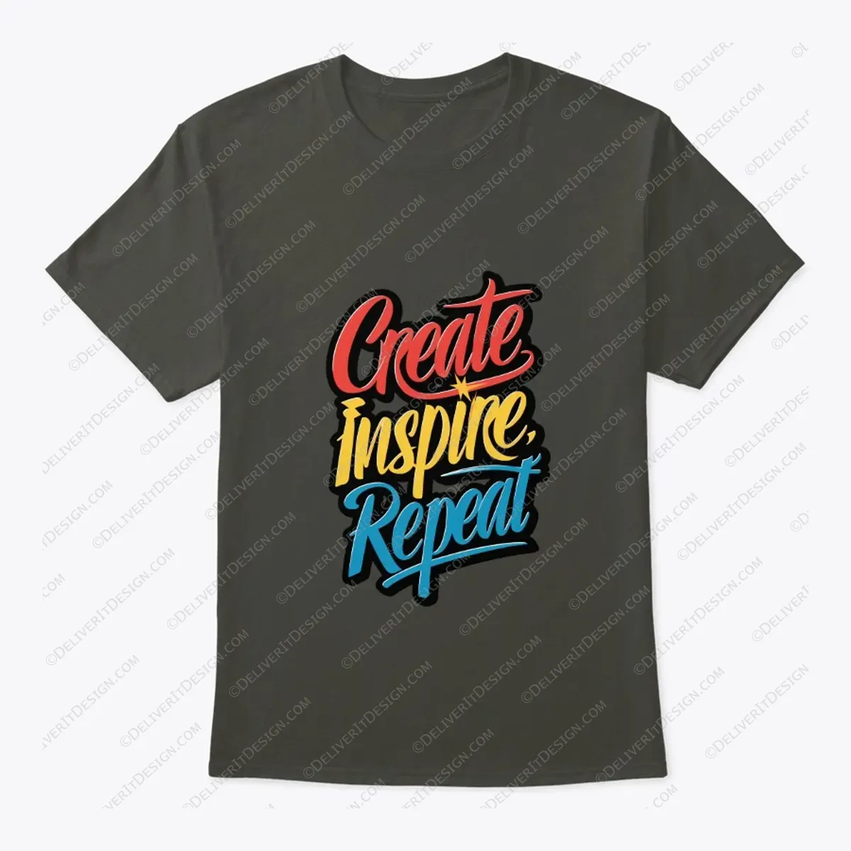 Create inspire repeat T Shirt